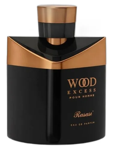 Frasco del perfume Rasasi Wood Excess Pour Homme Eau de Parfum