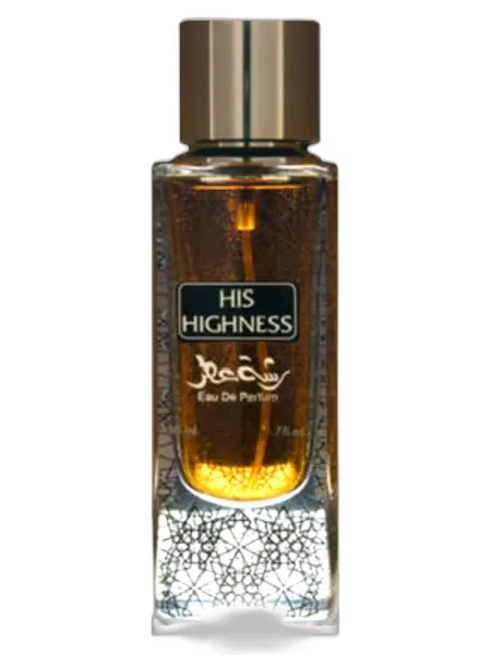 Frasco del perfume Rasht Otr His Highness unisex