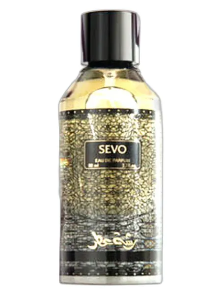 Frasco del perfume Rasht Otr Sevo unisex