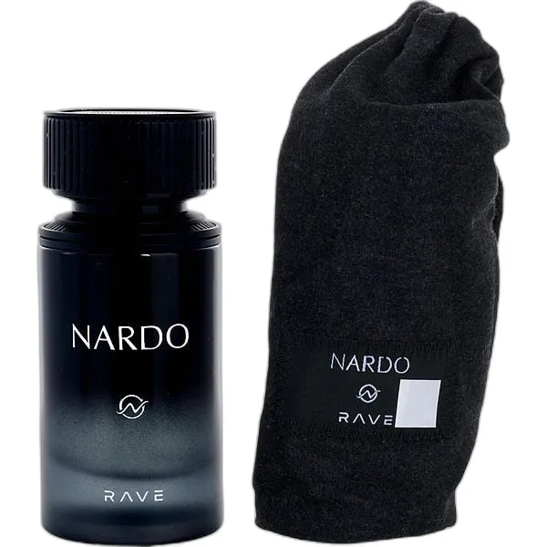 Frasco del perfume Rave Nardo Black Eau de Parfum