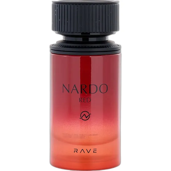 Frasco del perfume Rave Nardo Red Eau de Parfum