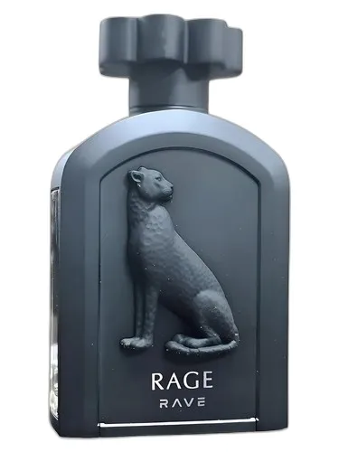 Frasco del perfume RAVE Rage