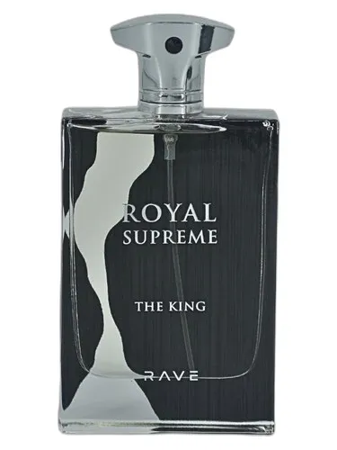 Frasco del perfume RAVE The King