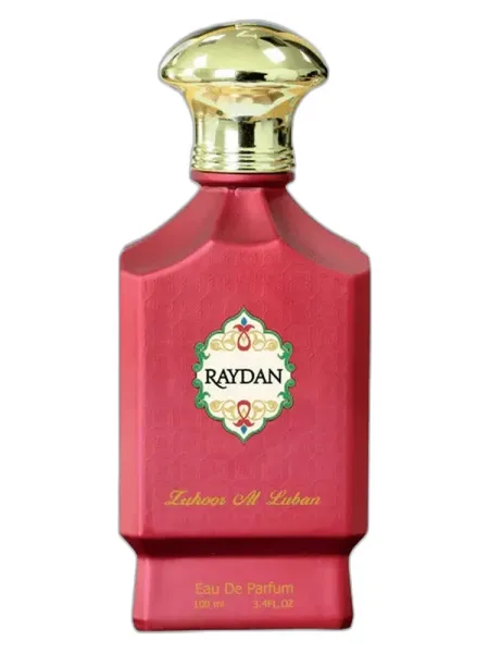 Frasco do perfume Raydan Zuhoor Al Luban unisex