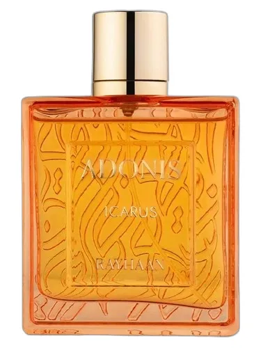 Frasco del perfume Rayhaan Adonis