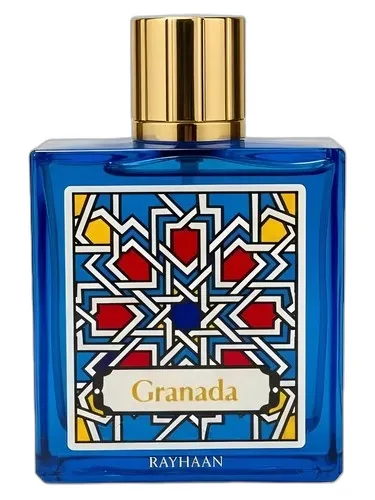 Frasco del perfume Rayhaan Granada