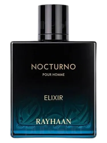 Frasco del perfume Rayhaan Nocturno Elixir