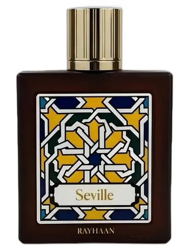 Frasco del perfume Rayhaan Seville