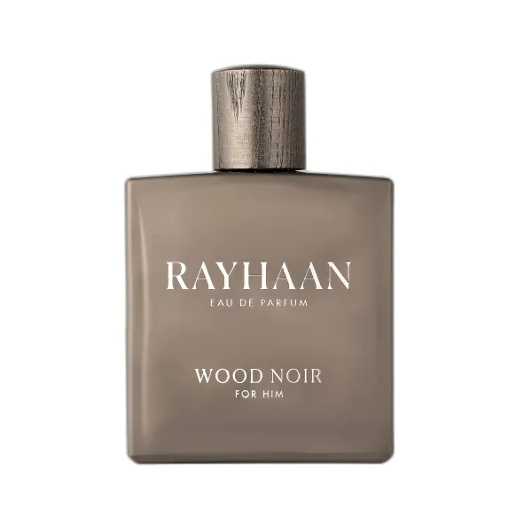 Frasco del perfume Rayhaan Wood Noir Eau de Parfum
