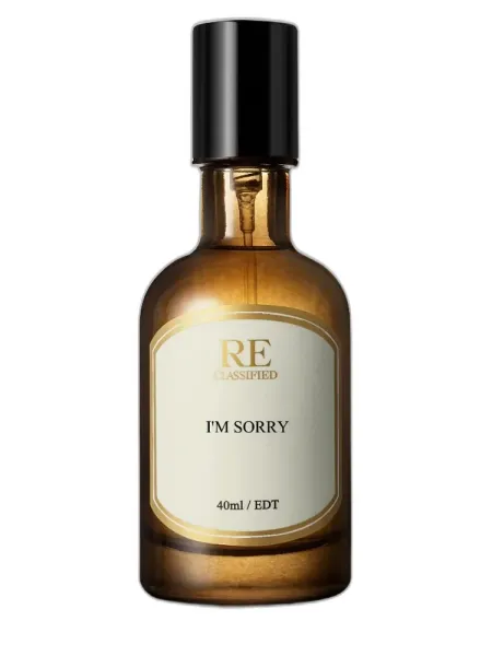 Frasco del perfume RECLASSIFIED RE调香室 I'm Sorry RE CLASSIFIED RE unisex