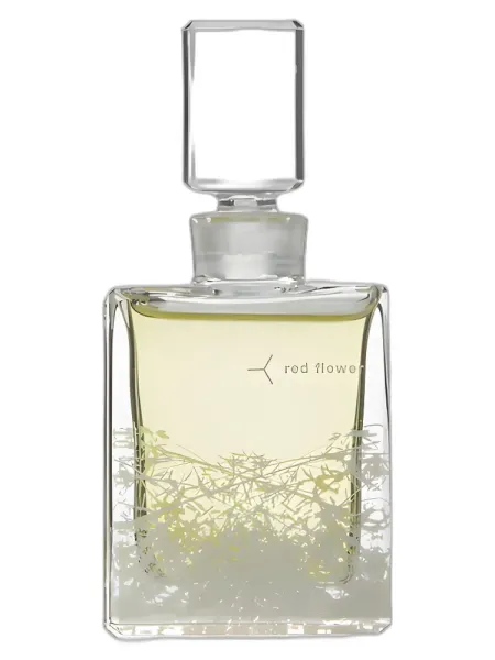 Frasco del perfume Red Flower Organic Perfume Ambrette unisex