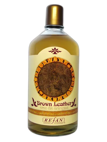 Frasco do perfume Refan Brown Leather unisex