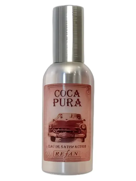 Frasco del perfume Refan Coca Pura