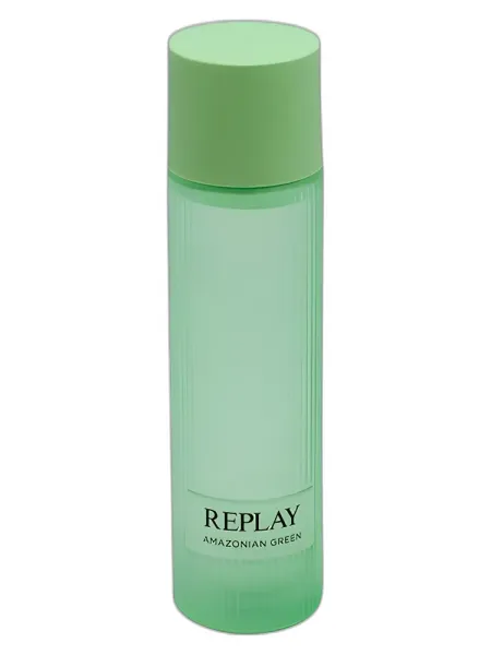 Frasco del perfume Replay Amazonian Green