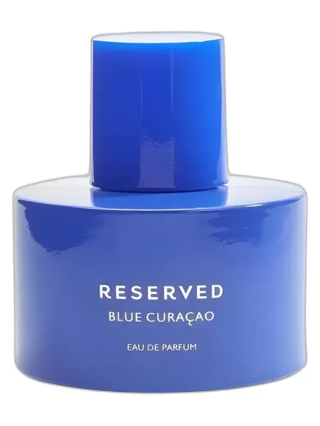 Frasco del perfume Reserved Blue Curacao