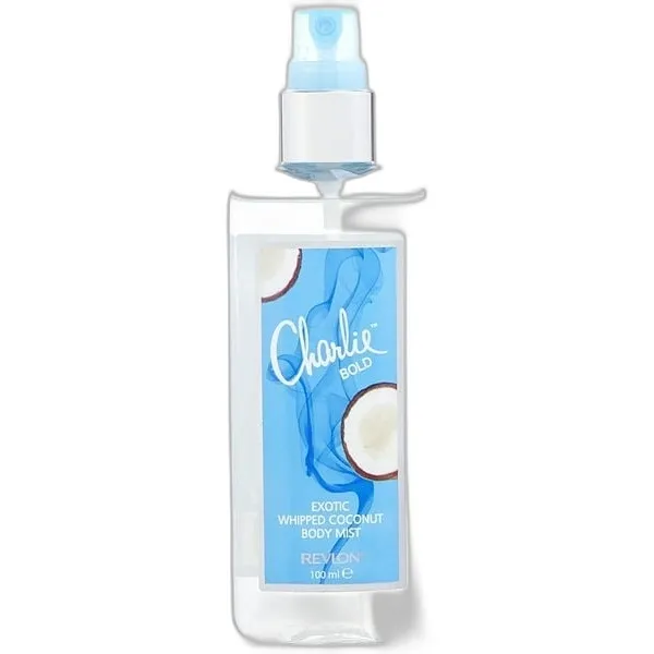 Frasco del perfume Revlon Charlie Bold Exotic Whipped Coconut