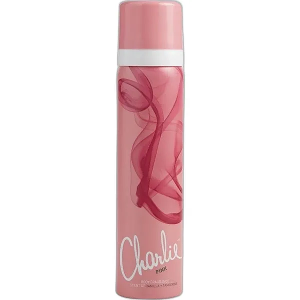 Frasco del perfume Revlon Charlie Pink