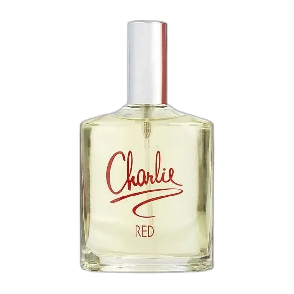 Frasco del perfume Revlon Charlie Red Eau de Toilette