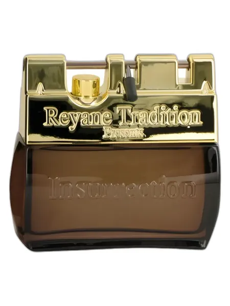 Frasco del perfume Reyane Tradition Insurrection Gold Eau de Cologne