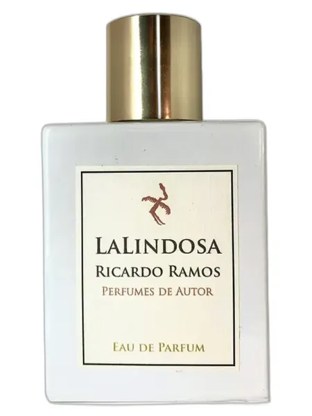 Frasco del perfume Ricardo Ramos Perfumes de Autor LaLindosa unisex