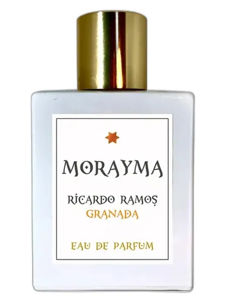 Frasco del perfume Ricardo Ramos Perfumes de Autor Morayma