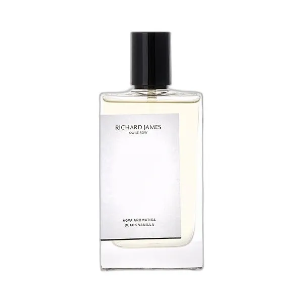Frasco del perfume Richard James Aqua Aromatica Black Vanilla Eau de Cologne