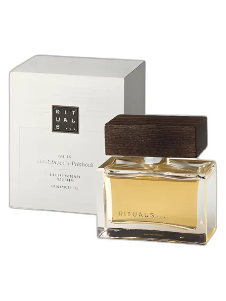 Frasco del perfume Rituals No. 19 Sandal Wood & Patchouli
