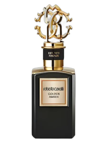 Frasco del perfume Roberto Cavalli Golden Amber unisex
