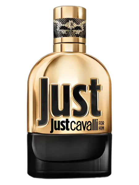 Frasco del perfume Roberto Cavalli Just Cavalli Gold for Him Eau de Cologne