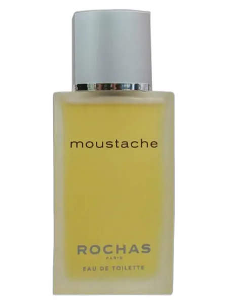 Frasco del perfume Rochas Moustache Eau de Toilette Eau de Parfum
