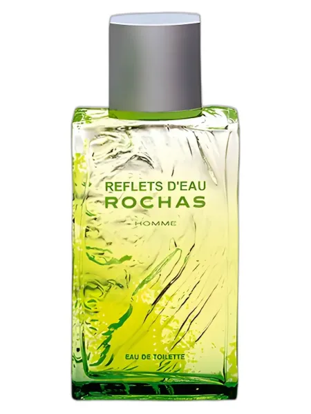 Frasco del perfume Rochas Reflets d'Eau de Rochas Pour Homme Eau de Cologne