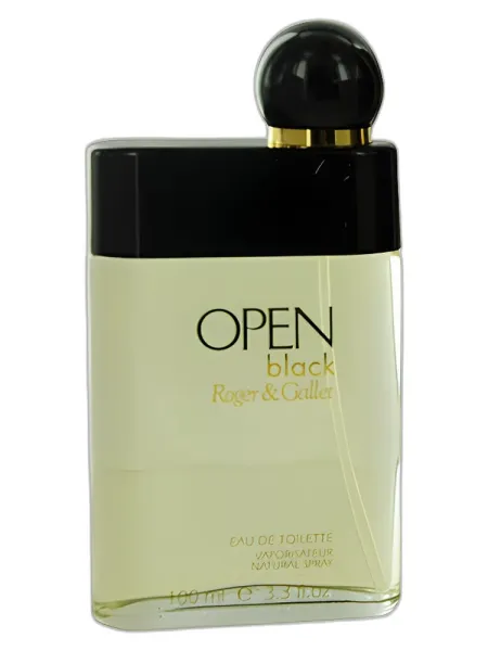 Frasco del perfume Roger & Gallet Open Black Eau de Cologne