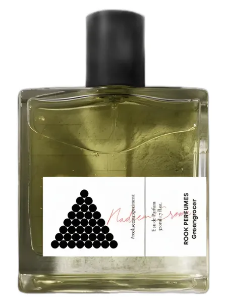 Frasco del perfume Rook Perfumes RSX/01: The Greengrocer unisex Eau de Parfum