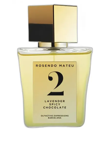 Frasco del perfume Rosendo Mateu Olfactive Expressions NO 2 Lavender, Spicy, Chocolate unisex