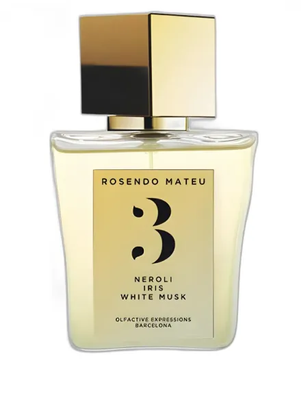 Frasco del perfume Rosendo Mateu Olfactive Expressions NO 3 Neroli, Iris, White Musk unisex
