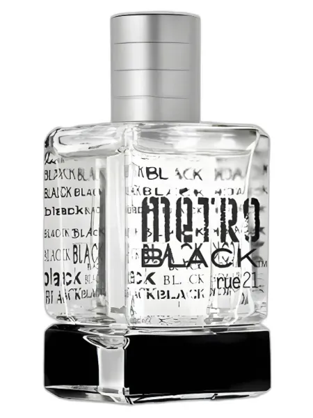 Frasco del perfume Rue21 Metro Black