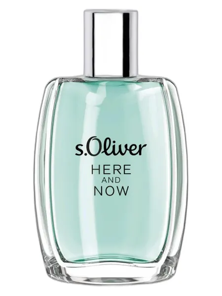 Frasco del perfume s.Oliver Here and Now Men s.Oliver