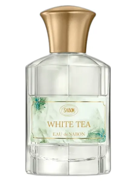 Frasco del perfume Sabon White Tea unisex