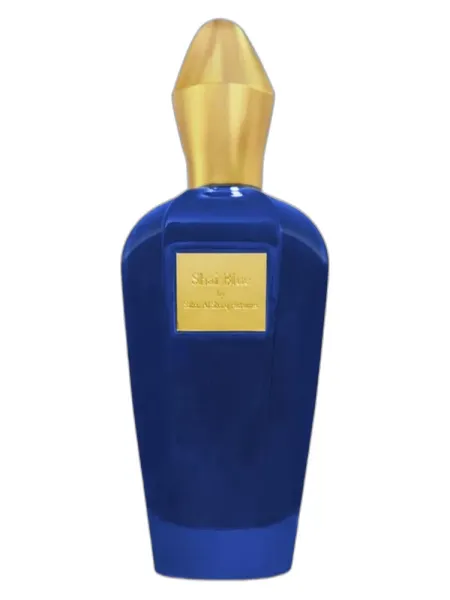 Frasco del perfume Sahar Al Sharq Perfumes Shai Blue By Sam Wari unisex