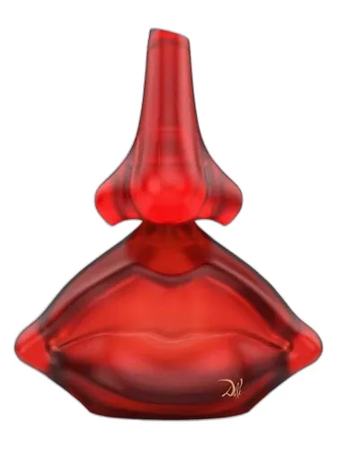 Frasco del perfume Salvador Dali Crazy Red 2026