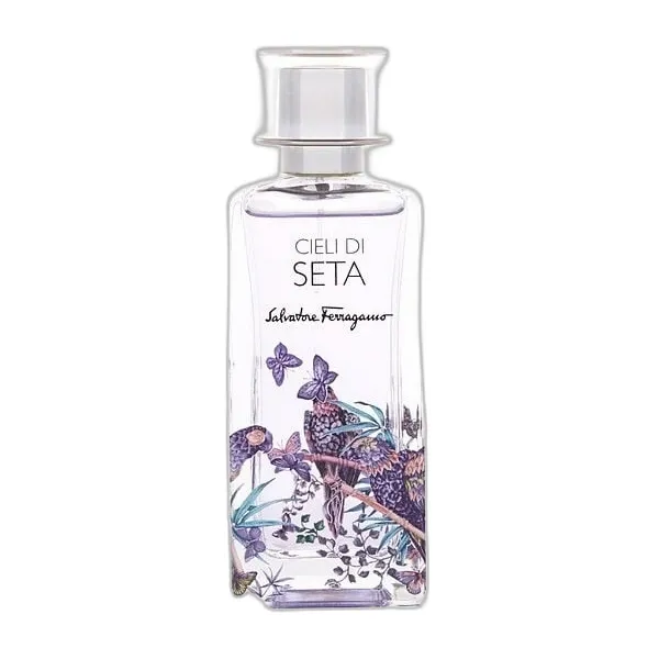 Frasco del perfume Salvatore Ferragamo Cieli Di Seta Eau de Parfum