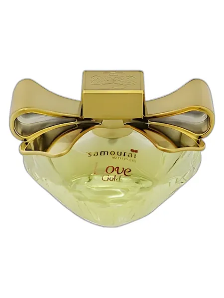 Frasco del perfume Samouraï Samourai Woman Love Gold Alain Delon