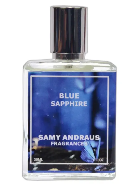 Frasco del perfume Samy Andraus Fragrances Blue Sapphire unisex