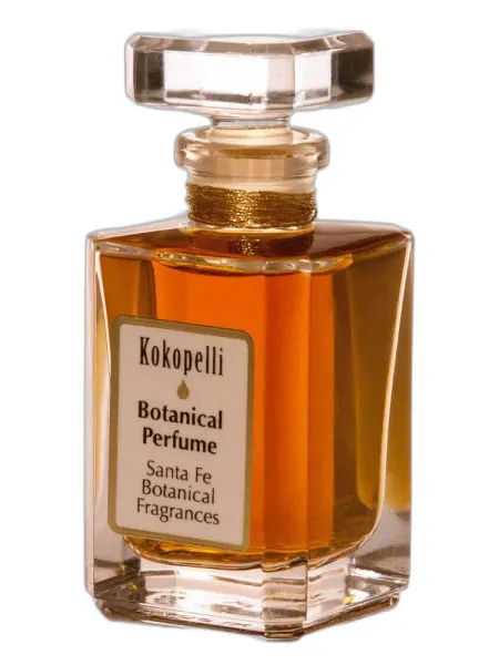 Frasco del perfume Santa Fe Botanical Natural Fragrance Collection Kokopelli
