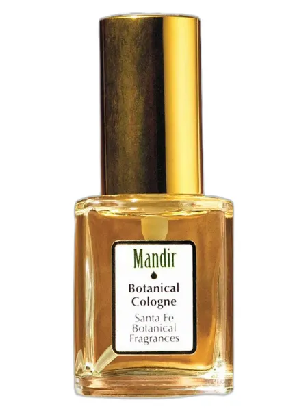 Frasco del perfume Santa Fe Botanical Natural Fragrance Collection Mandir Botanical Cologne unisex Eau de Cologne