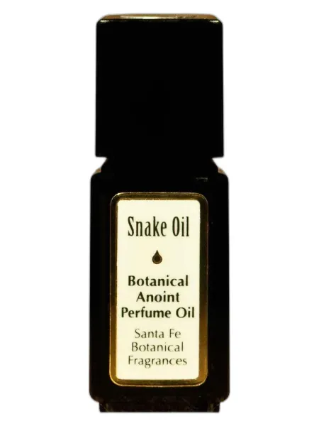 Frasco del perfume Santa Fe Botanical Natural Fragrance Collection Snake Anoint Oil unisex
