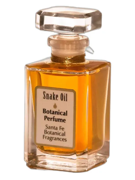 Frasco del perfume Santa Fe Botanical Natural Fragrance Collection Snake Oil
