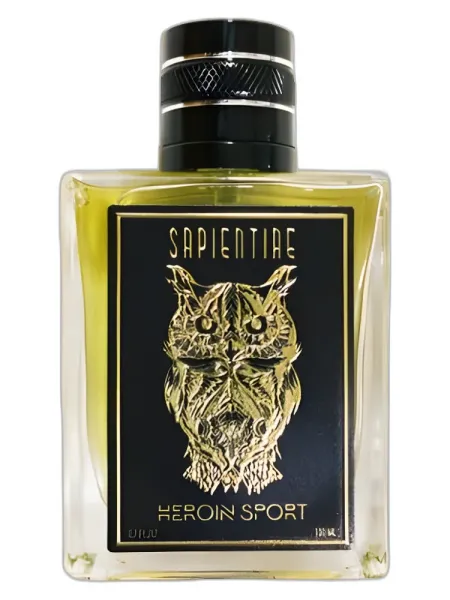 Frasco del perfume Sapientiae Niche Heroin Sport