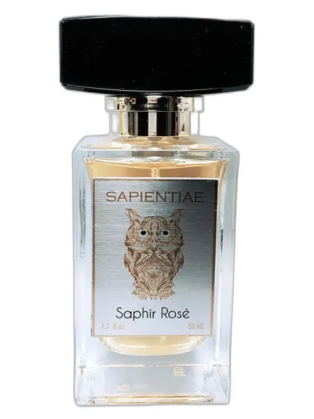 Frasco del perfume Sapientiae Niche Saphir Rose unisex