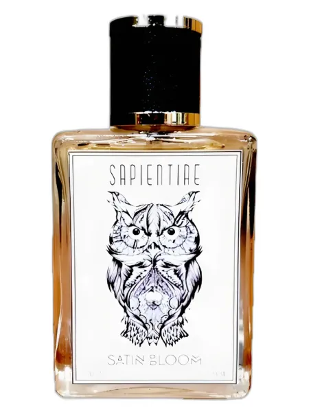 Frasco del perfume Sapientiae Niche Satin Bloom unisex
